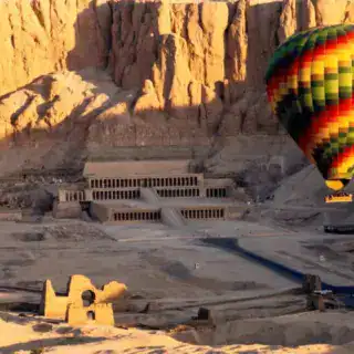 Luxury 2-Day Trip to Luxor from Hurghada Luxor Hot Air Balloon Ride at Sunrise