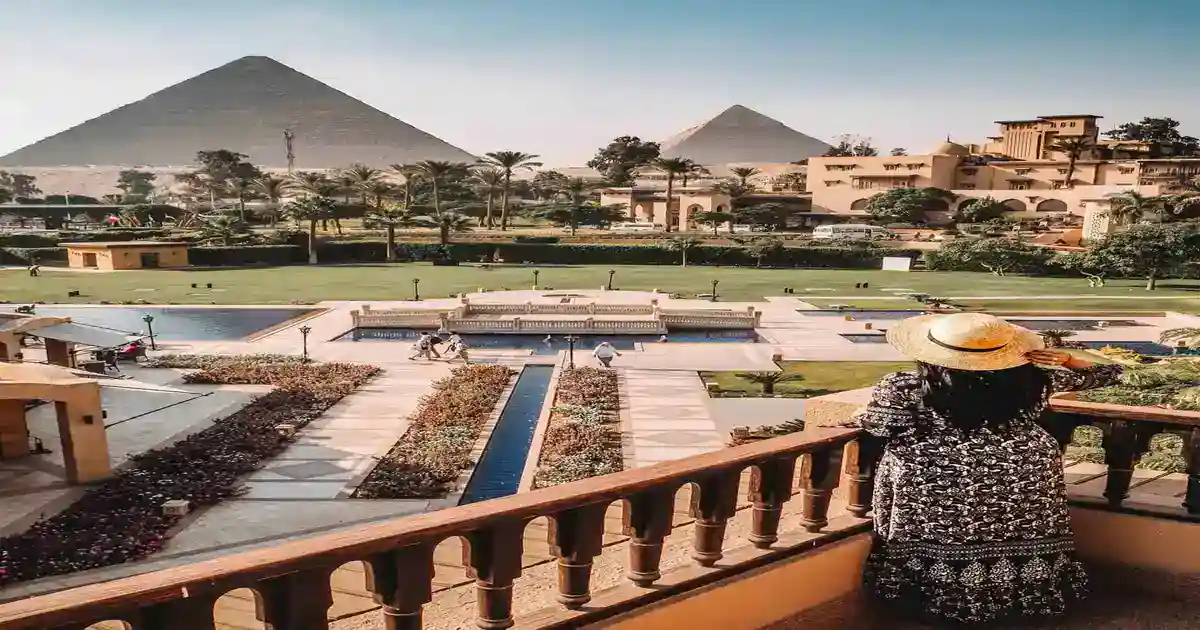  Things to do in Cairo Egypt — Pyramids of Giza at sunset