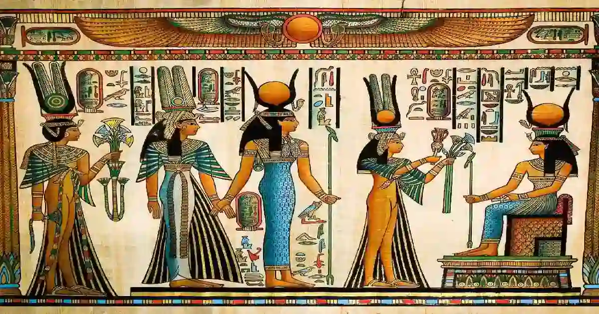 Egyptian queen names custom written in hieroglyphs