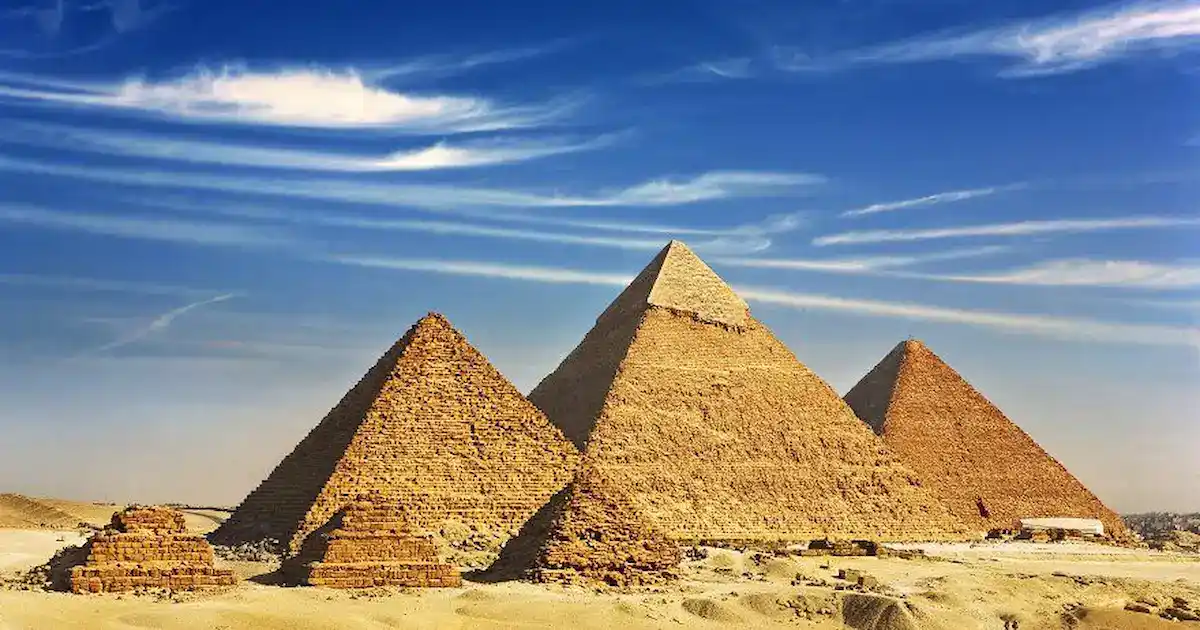 how to build the pyramids stone construction process